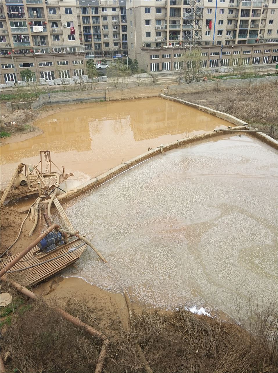 西塞山沉淀池淤泥清理-厂区废水池淤泥清淤